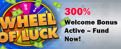 100% Welcome Match Bonus promotion